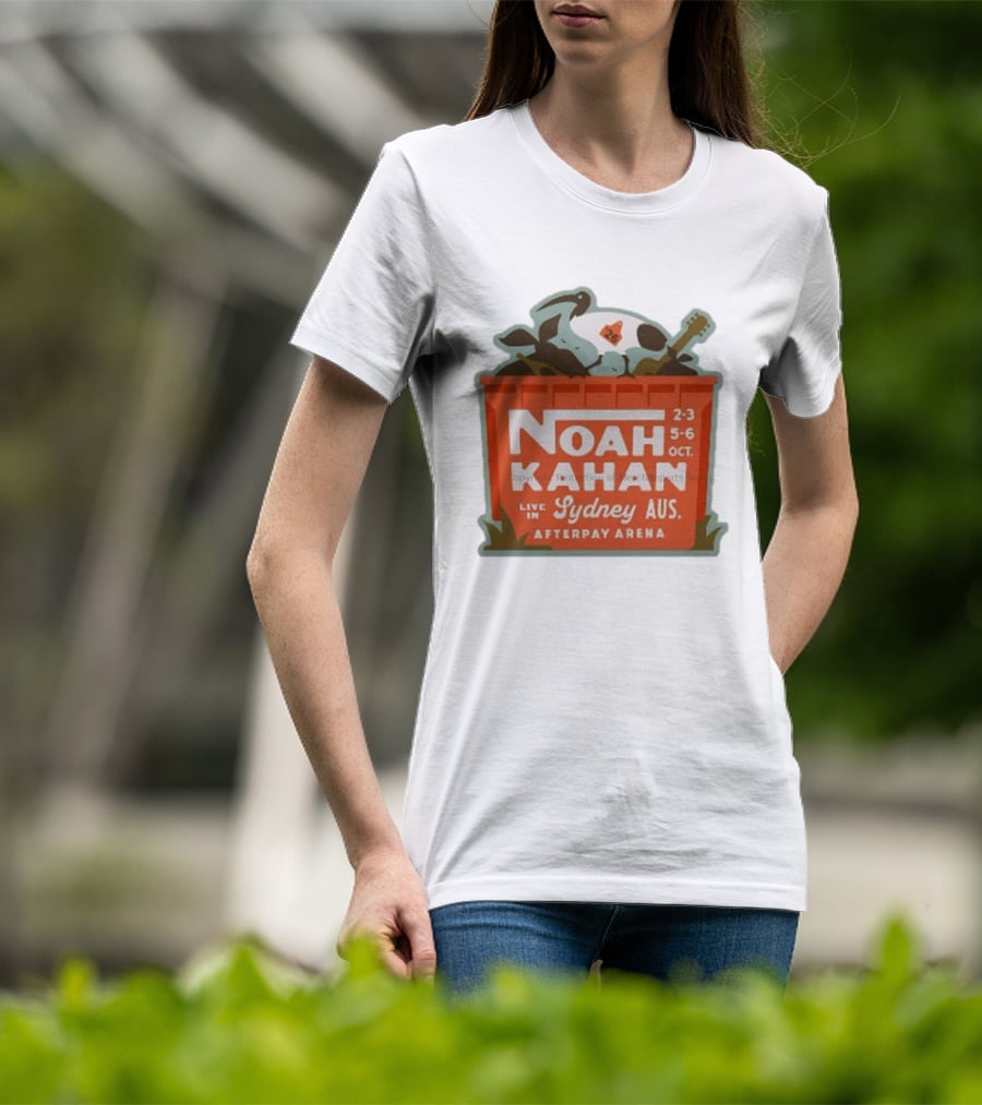 Noah Kahan Live In Sydney AUS Afterpay Arena October 2 3 5 6 2026 T-Shirt