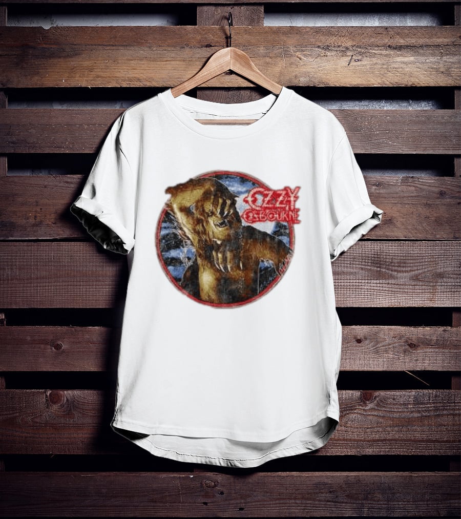 Ozzy Osbourne Bark At The Moon Werewolf T-Shirt