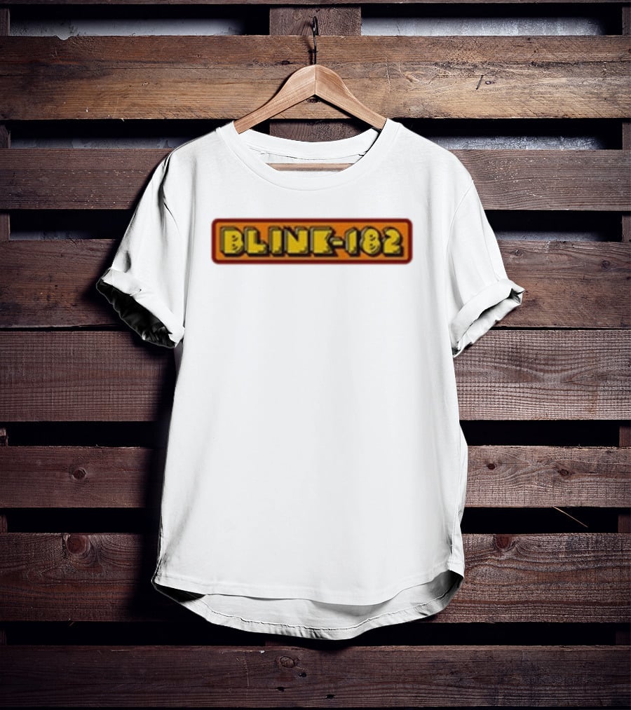 Pac Man Arcade Crossover With Blink 182 T-Shirt