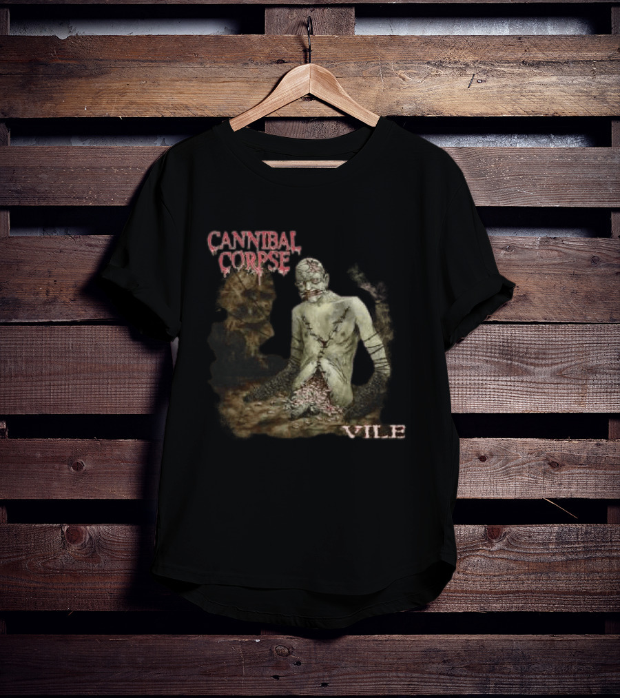 Cannibal Corpse Stab Hack Slash Kill Vile Album T-Shirt