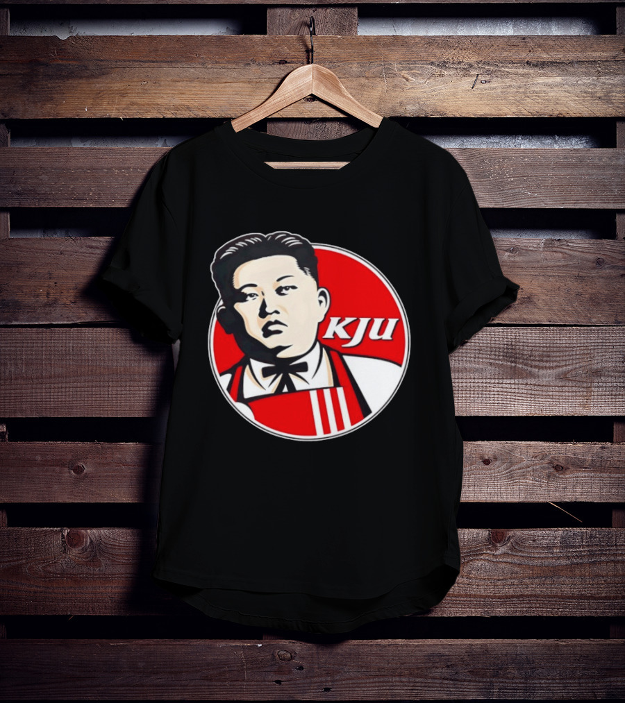 KJU Parody Red Circle Colonel Inspired It's Not KFC T-Shirt