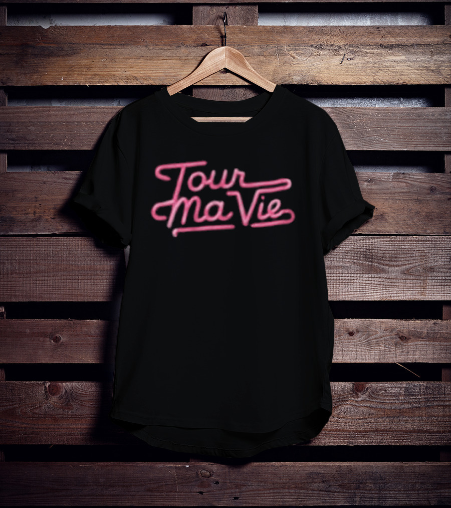 Doja Cat Tour Ma Vie Tunnel Pink Neon Styling T-Shirt