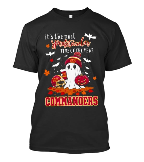 It's The Most Spooktacular Time Of The Year Washington Commanders Halloween T-Shirt
