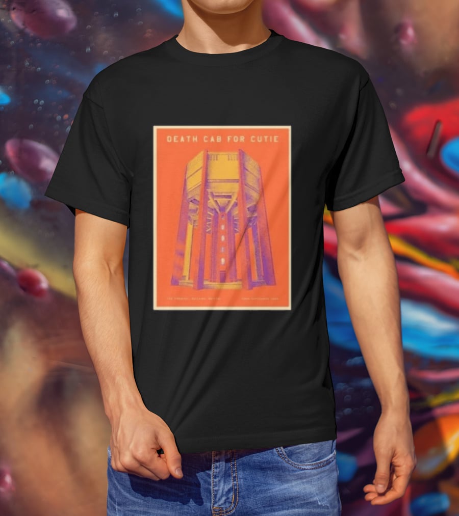 Death Cab For Cutie September 23 2026 Bristol I Built You A Tower Tour Prospect Building UK Event T-Shirt
