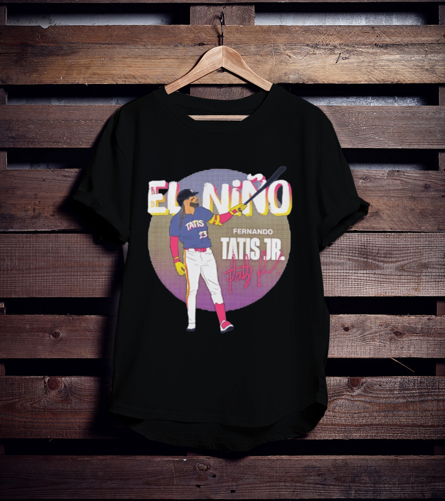 Fernando Tatis Jr. El Niño San Diego Padres Batting T-Shirt