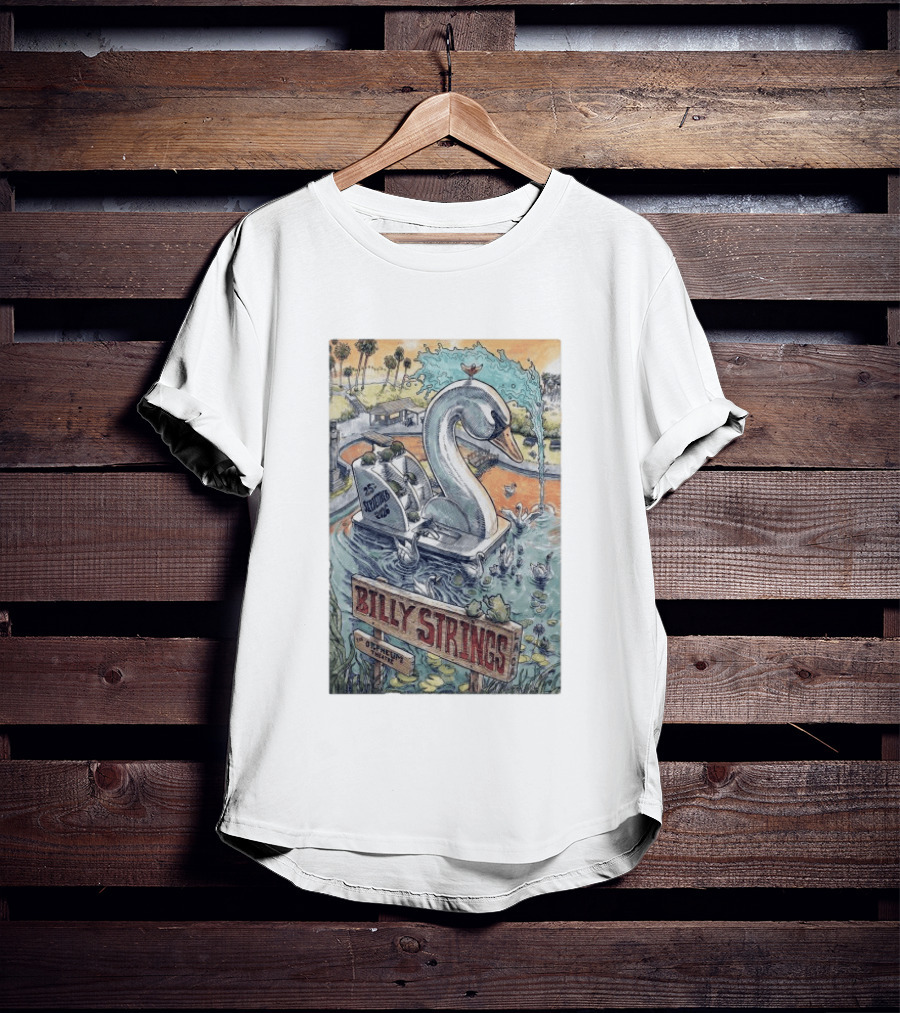 Billy Strings September 25 2026 Orpheum Theatre Los Angeles Swan Boat T-Shirt