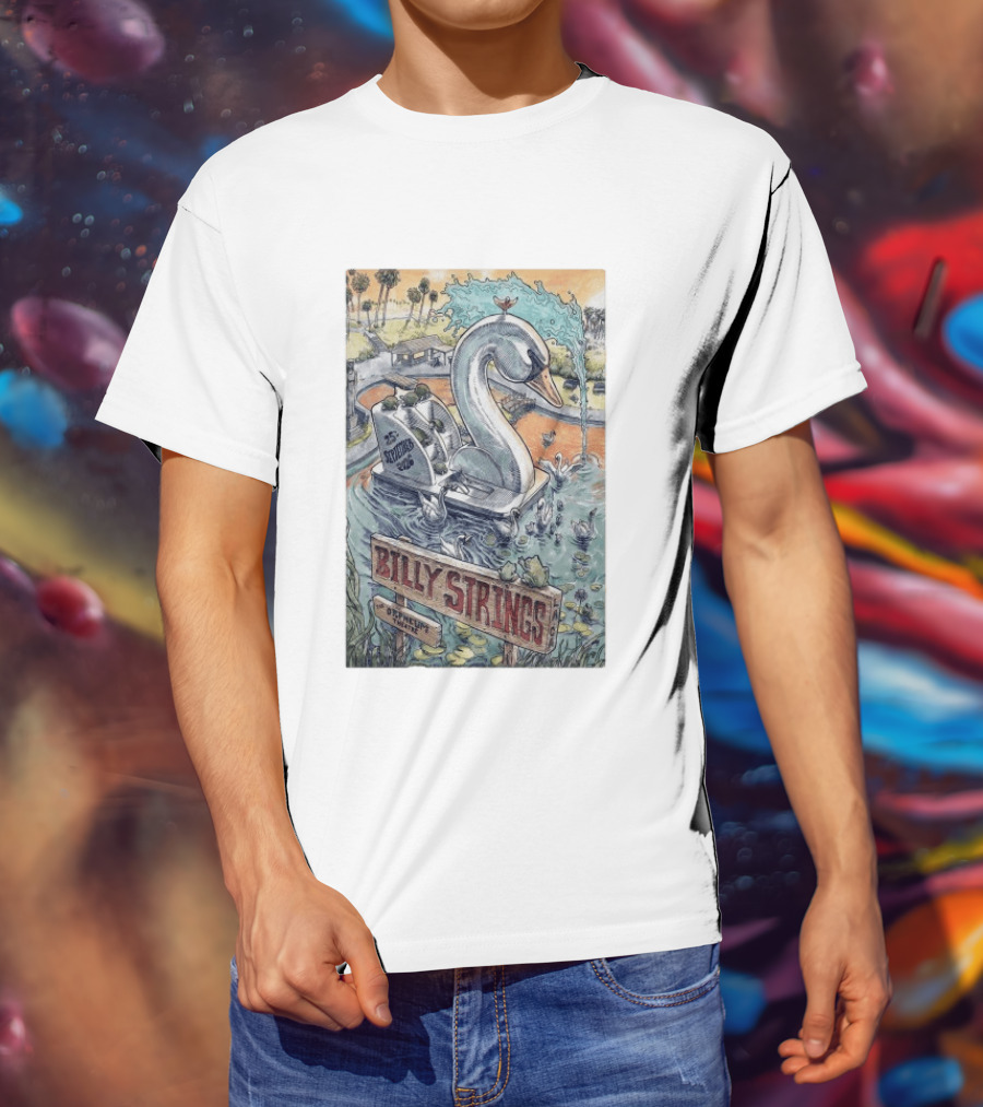 Billy Strings September 25 2026 Orpheum Theatre Los Angeles Swan Boat T-Shirt