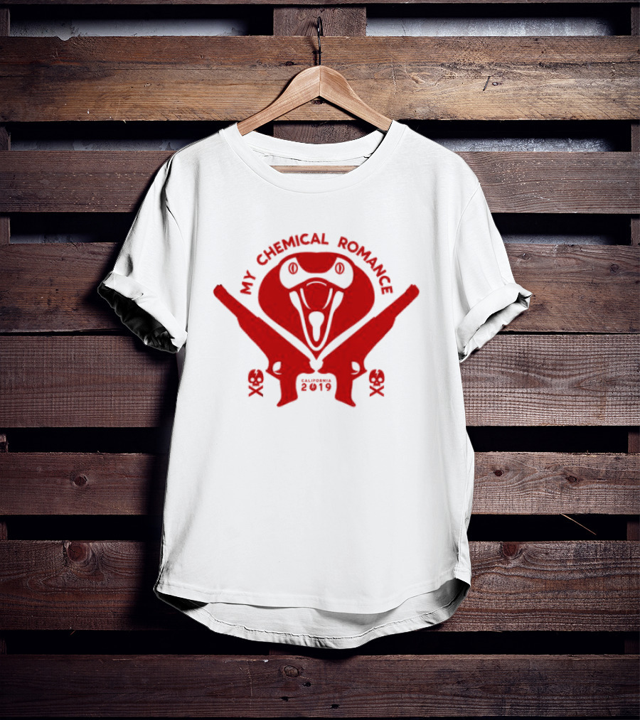 My Chemical Romance Cobrahead 2011 Guns And Snake T-Shirt
