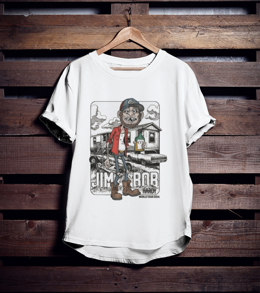 Jim Bob Hardy World Tour 2025 XX Country T-Shirt