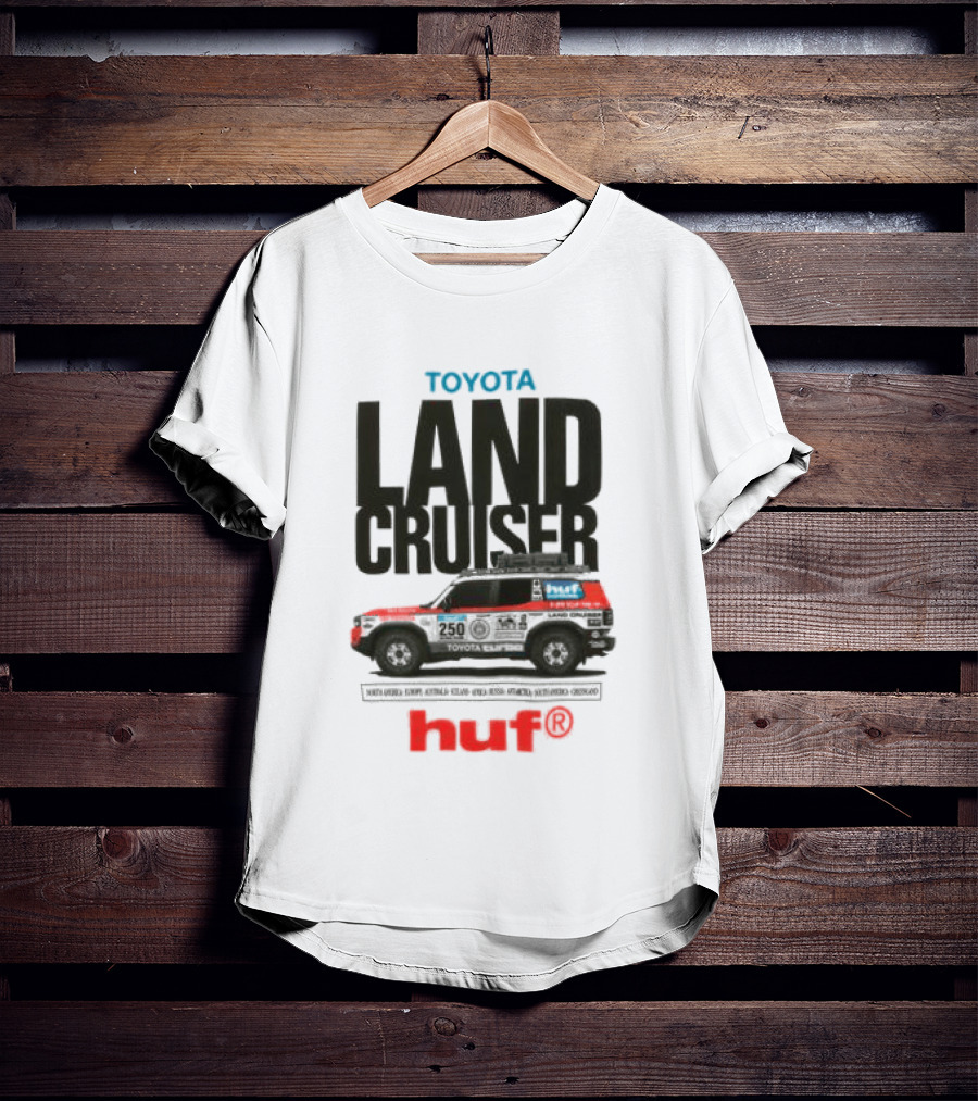 Huf X Toyota Land Cruiser Rally Huf Worldwide T-Shirt