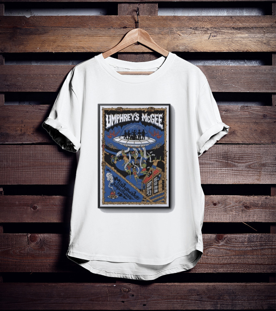 Umphrey's McGee Mishawaka Amphitheatre Tour 2026 SEPT 26 27 28 2026 T-Shirt