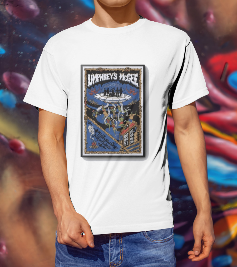 Umphrey's McGee Mishawaka Amphitheatre Tour 2026 SEPT 26 27 28 2026 T-Shirt