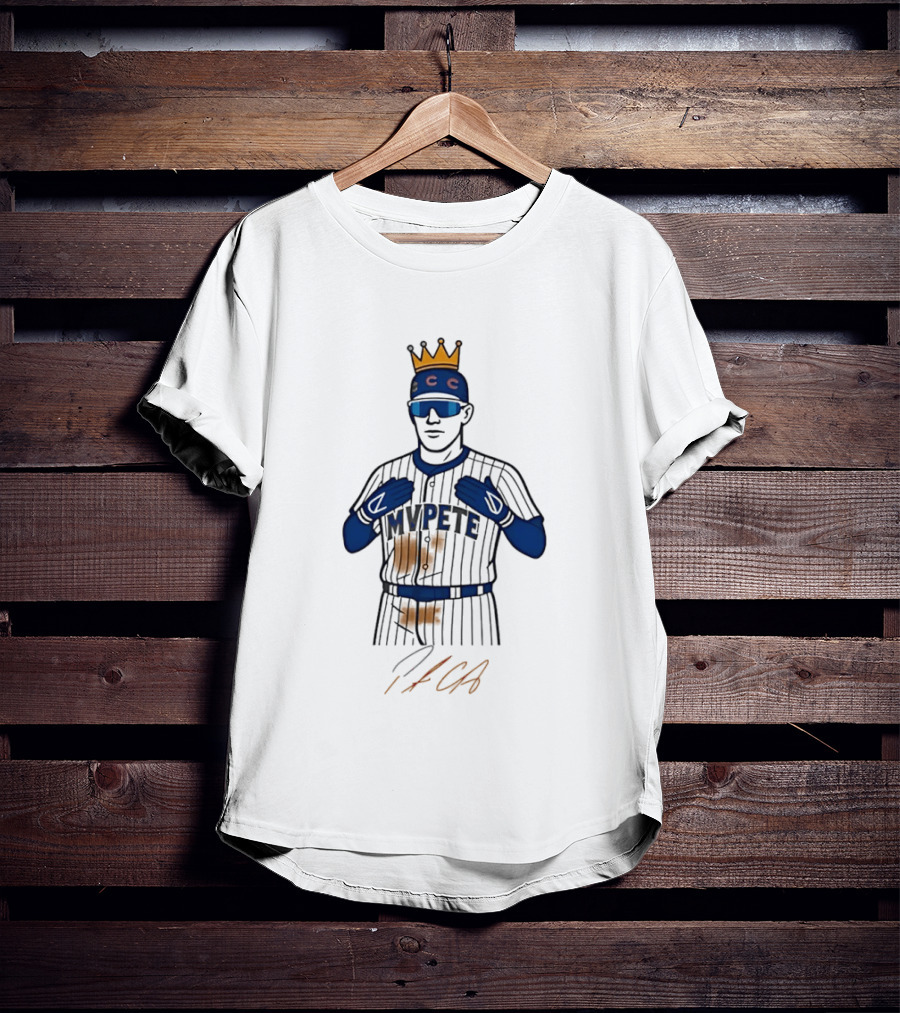 Pete Crow Armstrong MVPete King Cubs Baseball Fan T-Shirt