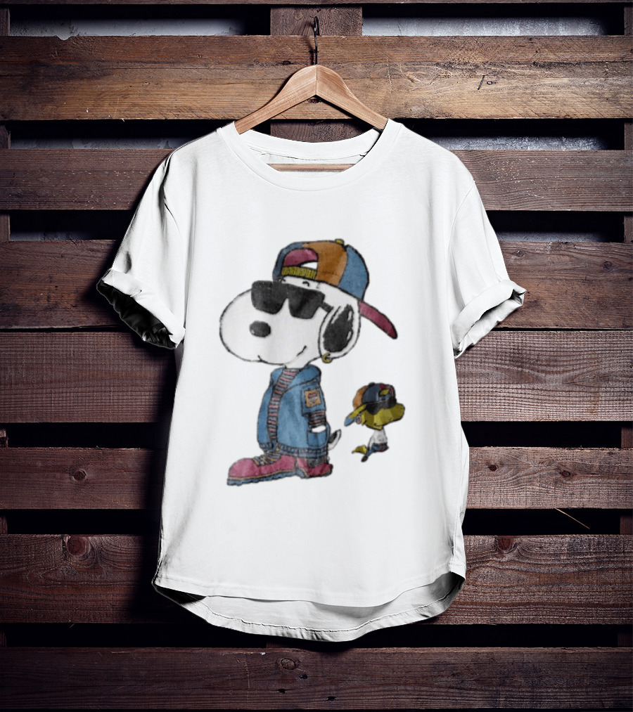 Snoopy Woodstock Cool Sunglasses Cap Jacket T-Shirt