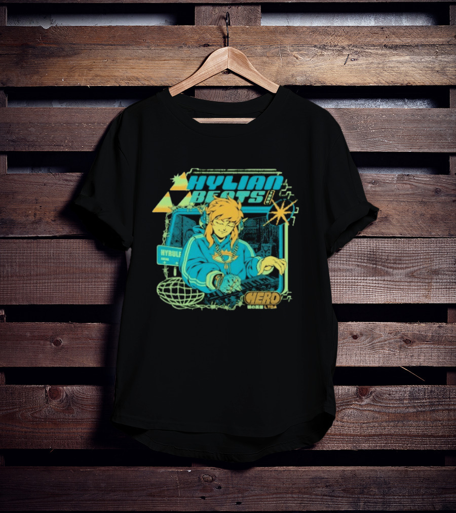 Heroic Hylian Beats Hyrule Arena Worldwide T-Shirt