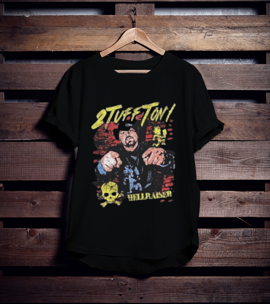 2 Tuff Tony Hellraiser Insane Clown Posse Skull Brick Wall T-Shirt