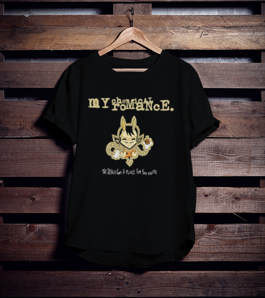 My Chemical Romance Devlish Cute Bat Coffee Devil Original T-Shirt