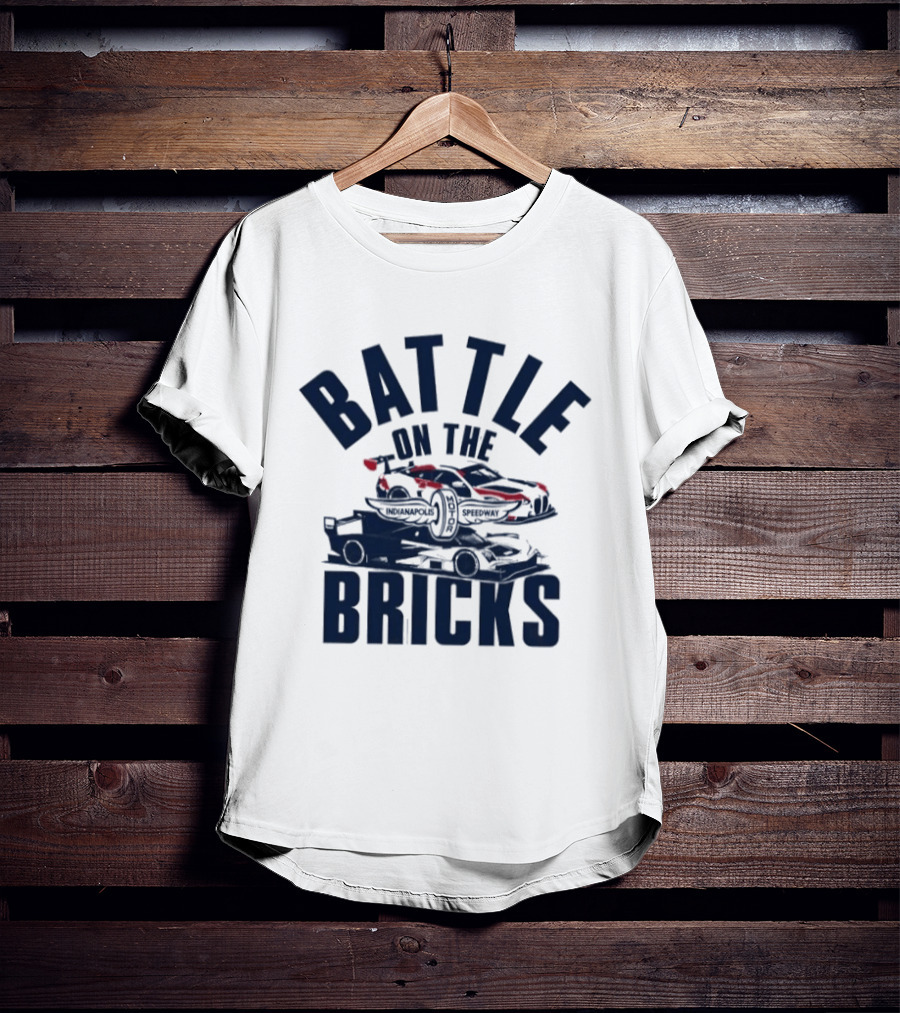 2026 Indianapolis Motor Speedway Battle On The Bricks Racing Event T-Shirt