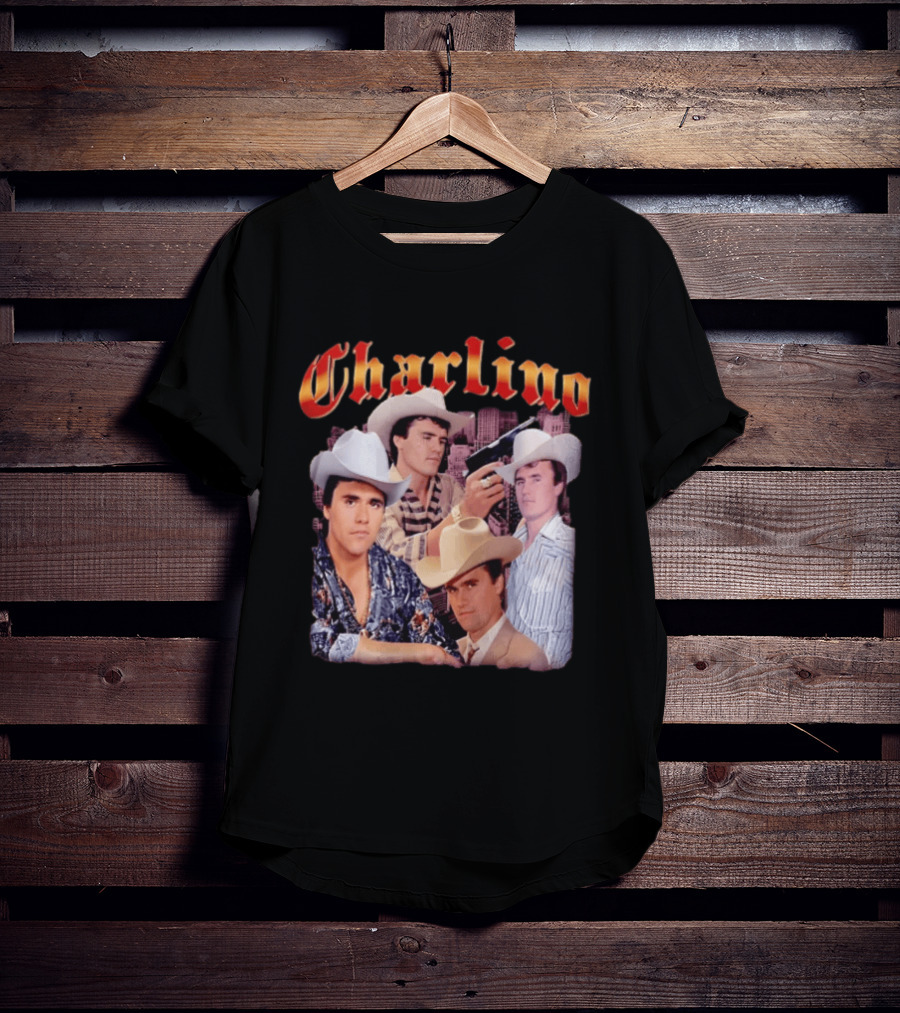 Charlino Sanchez Cowboy Tribute Collage T-Shirt
