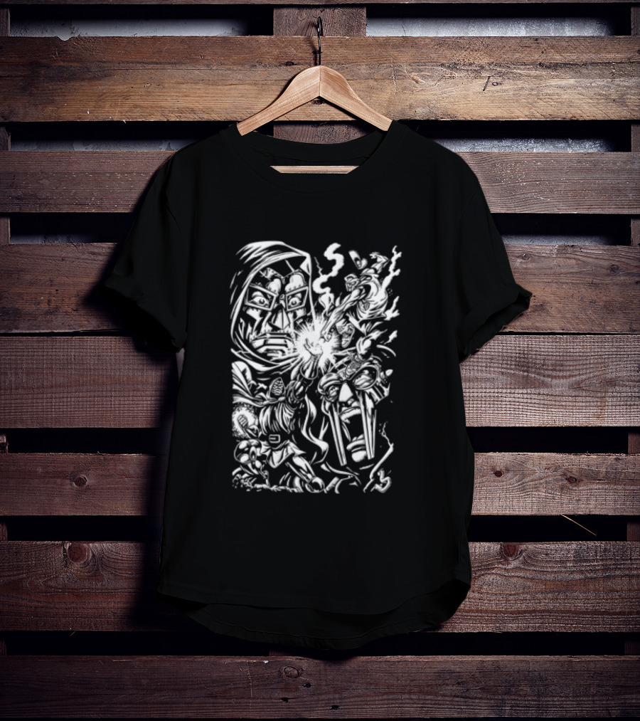 Doom Vs Doom Explosive Showdown Villain Battle T-Shirt