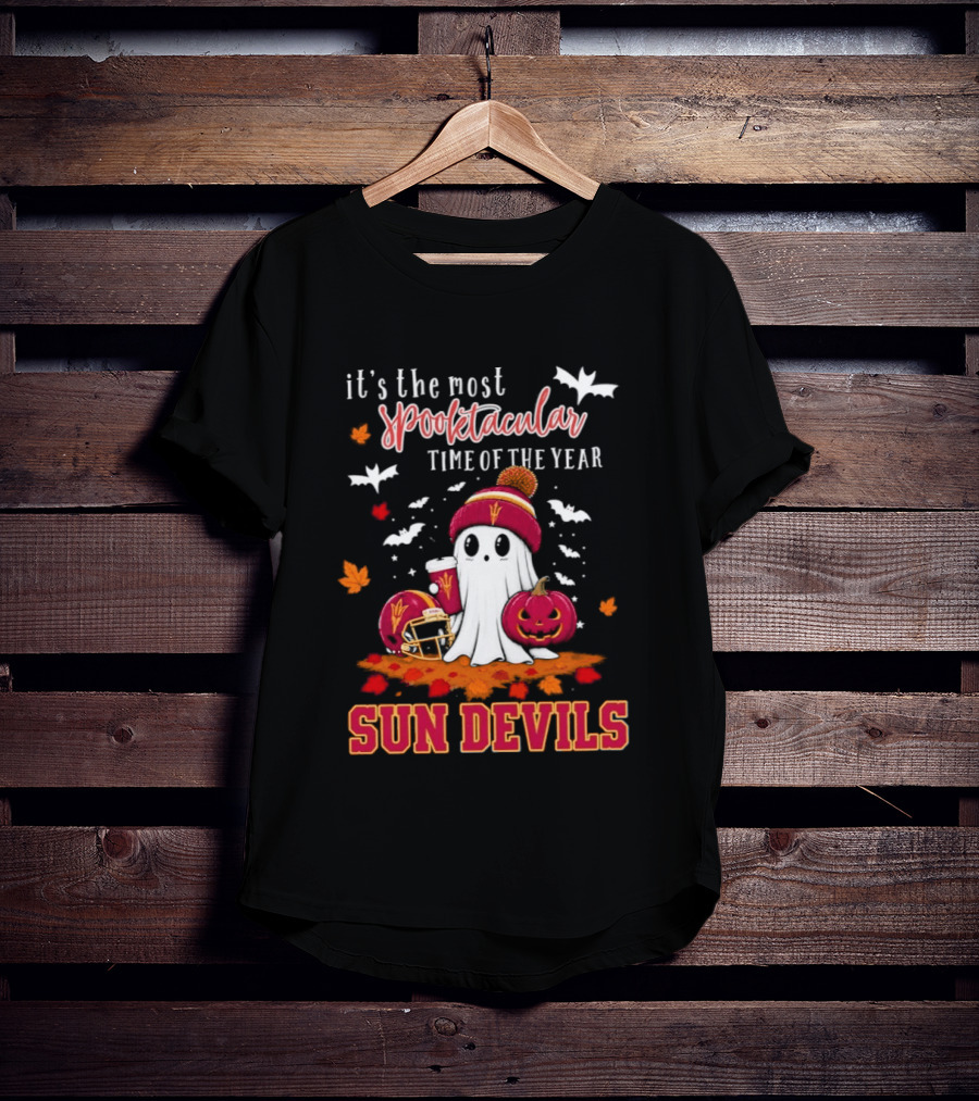 It’s The Most Spooktacular Time Of The Year X Arizona State Sun Devils Halloween T-Shirt