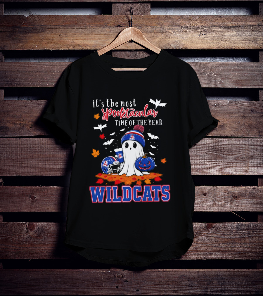 It's The Most Spooktacular Time Of The Year Arizona Wildcats Halloween T-Shirt
