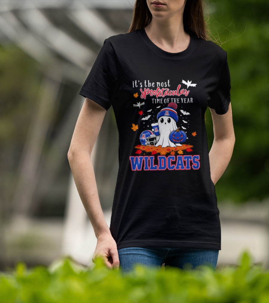 It's The Most Spooktacular Time Of The Year Arizona Wildcats Halloween T-Shirt