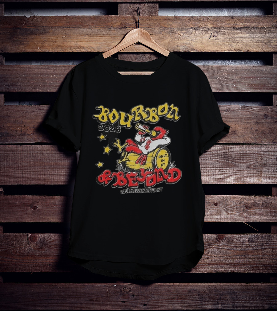 Bourbon And Beyond 2026 Louisville Kentucky Only In KY Stars Chuggin Louie T-Shirt