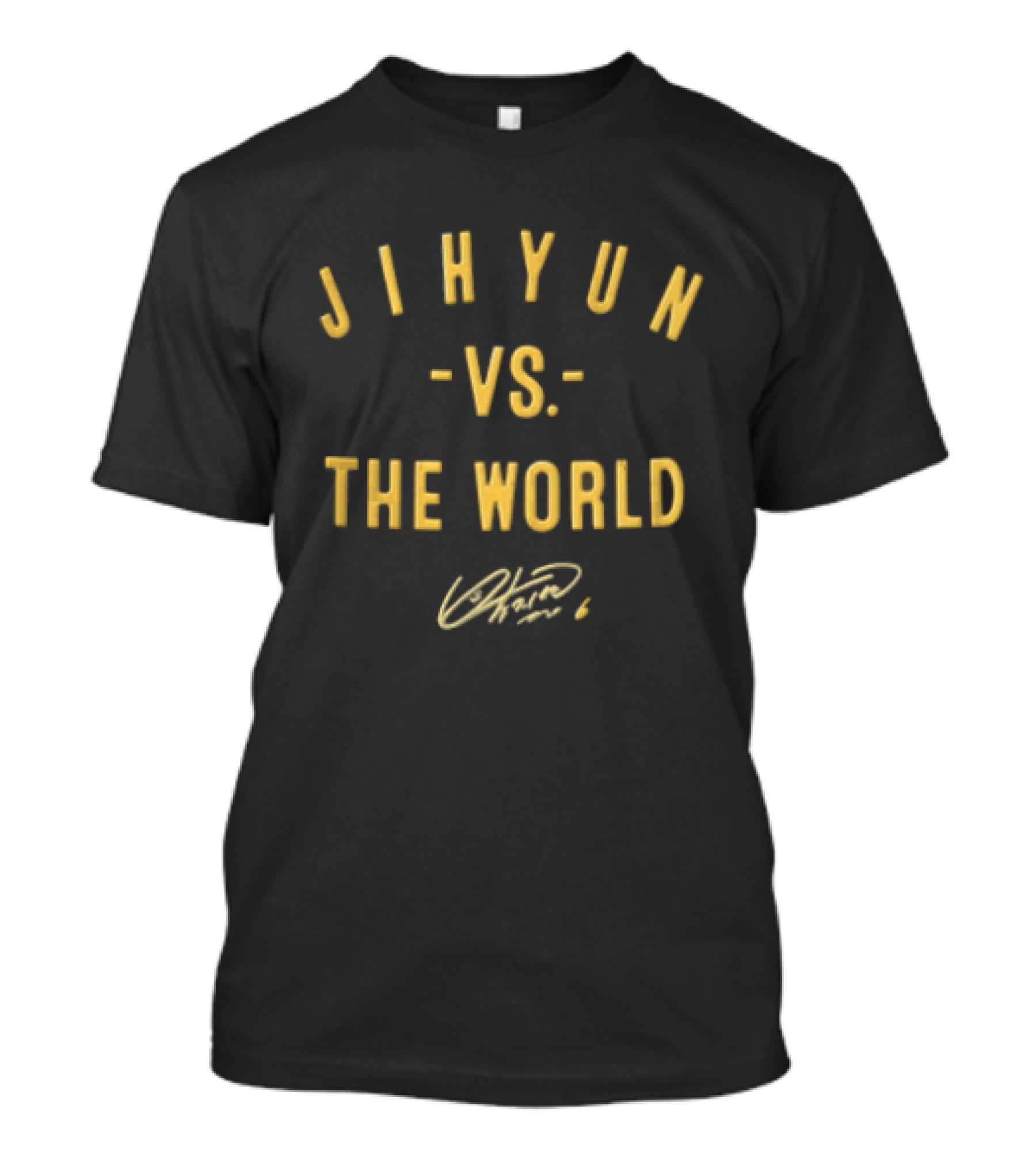 Jihyun Vs The World Signature Yellow T-Shirt