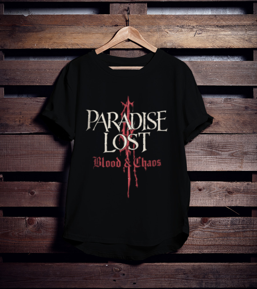 Paradise Lost Blood And Chaos Band Merchandising T-Shirt