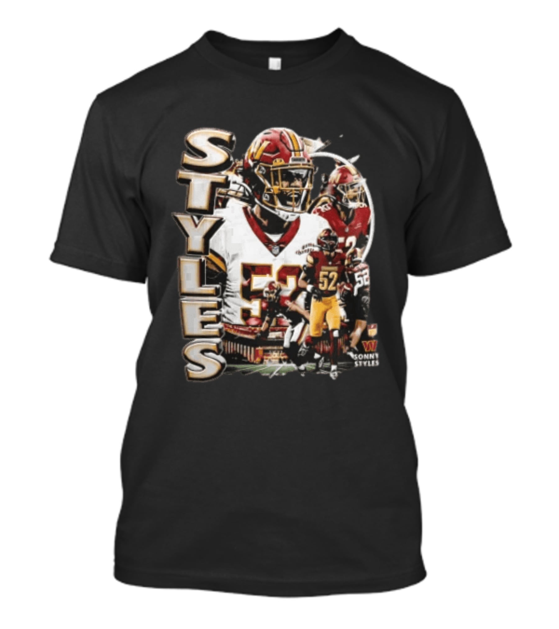 Sonny Styles Washington Commanders Football 52 Game Changer T-Shirt