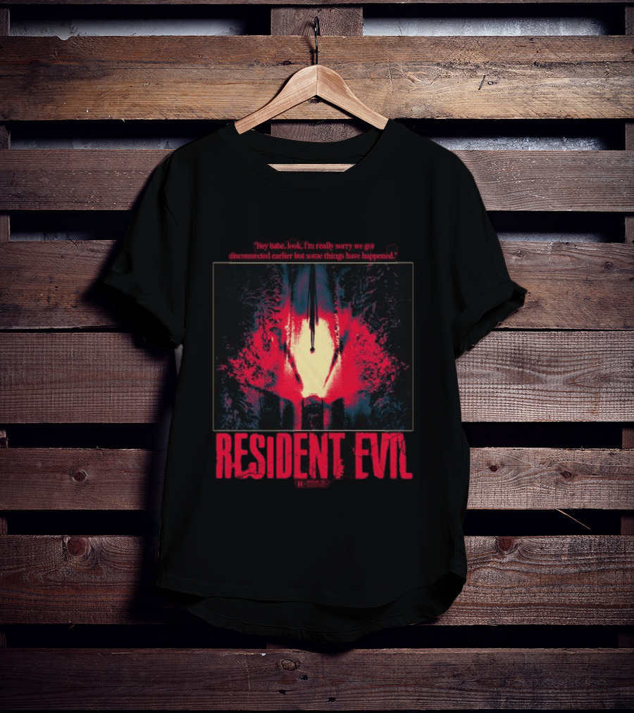 Resident Evil Studio House Designs Store Re Headlights T-Shirt