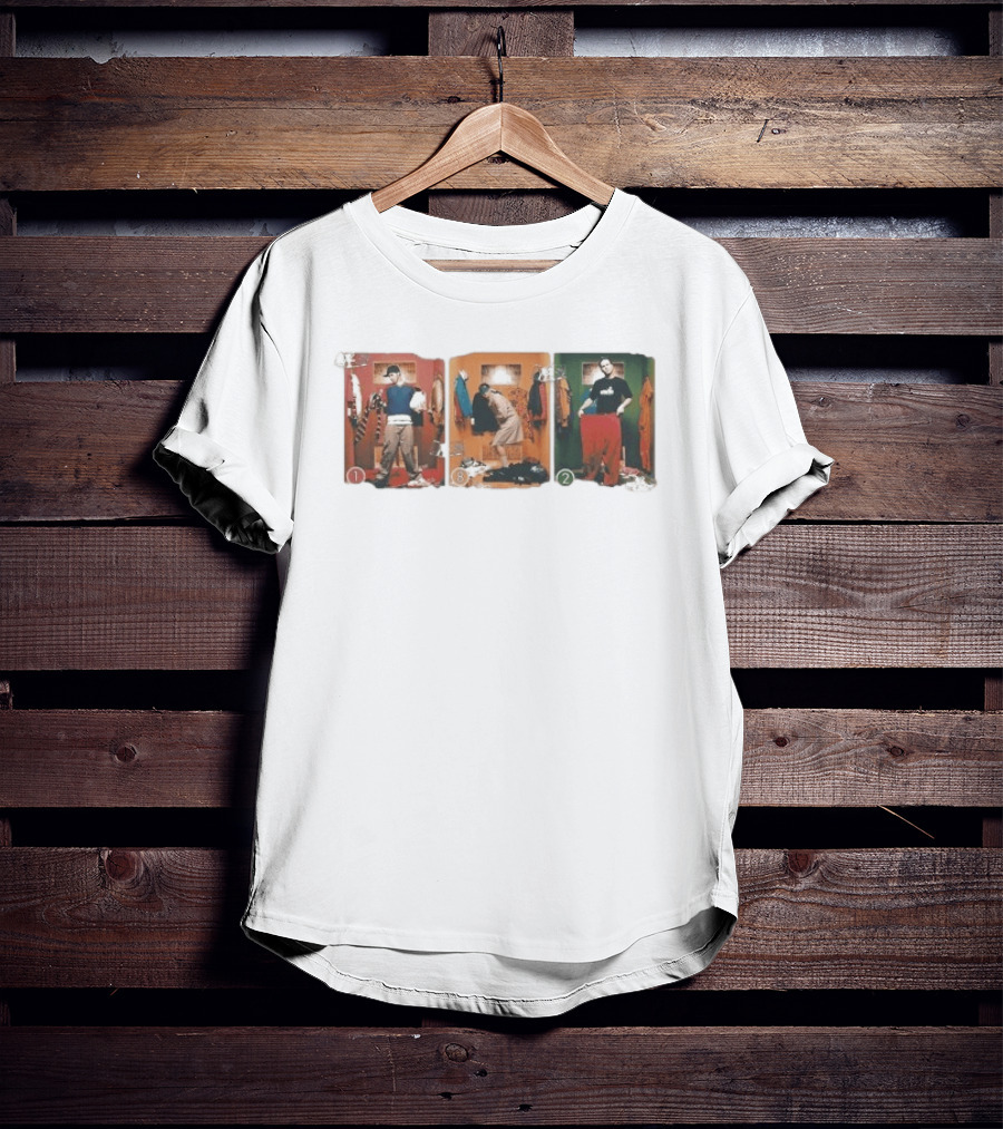 Blink 182 Take Off Your Pants And Jacket Changing Room Photo Sequence T-Shirt