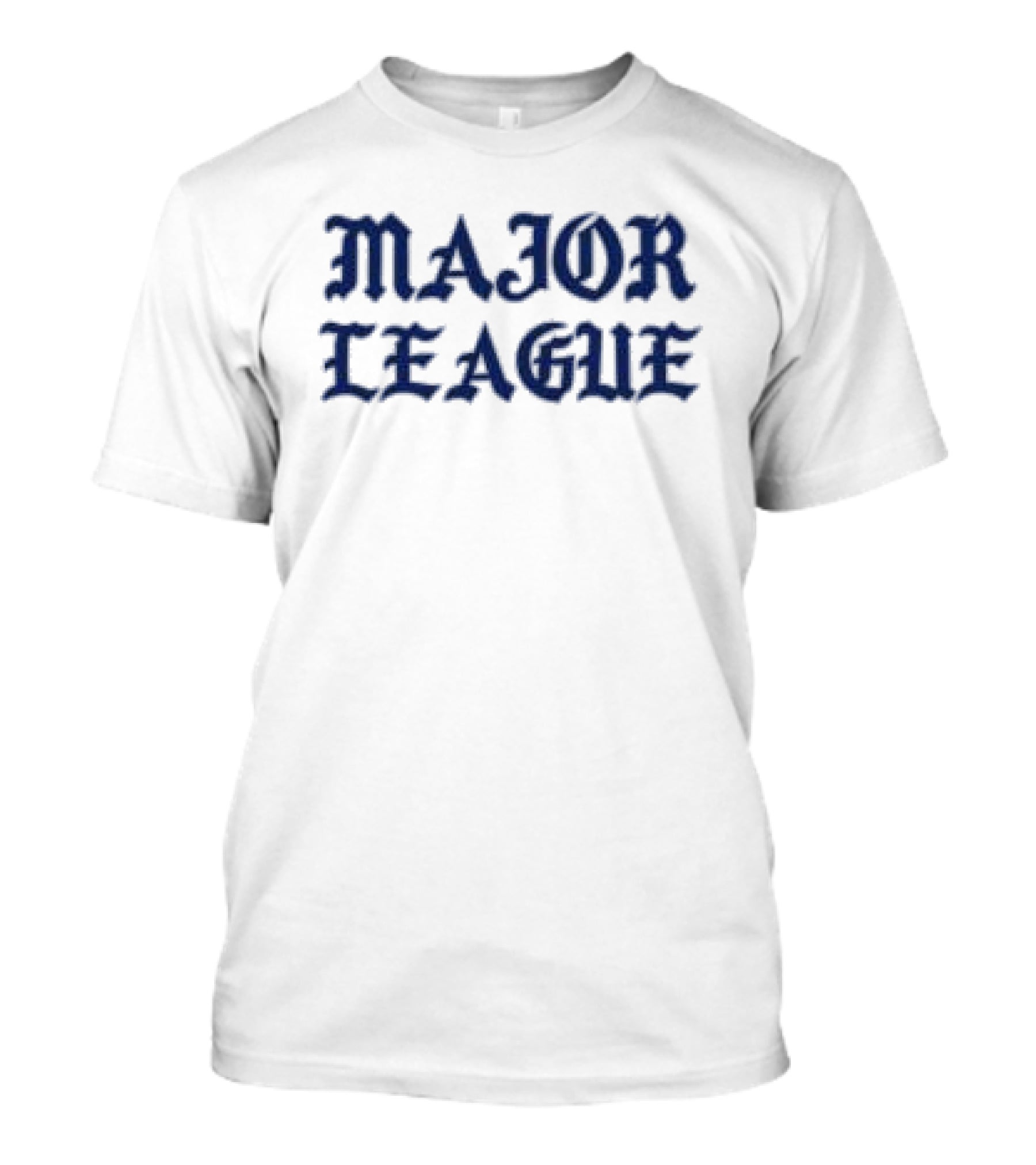 Born X Raised MLB Major League White T-Shirt