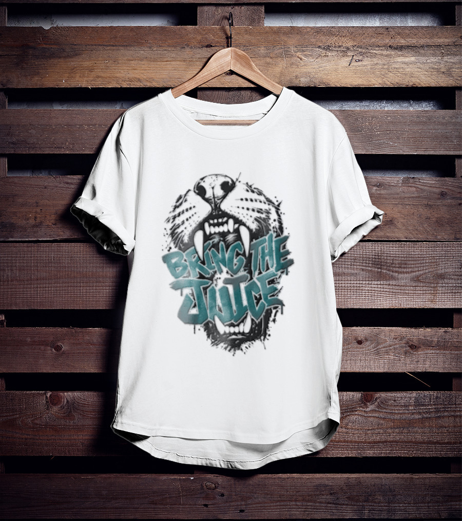 Bring The Juice Roaring Jaguar Head T-Shirt