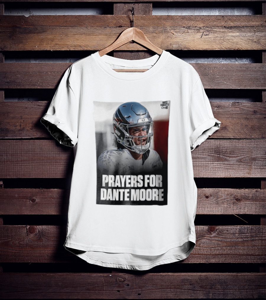 Prayers For Dante Moore Oregon Ducks Football Helmet T-Shirt
