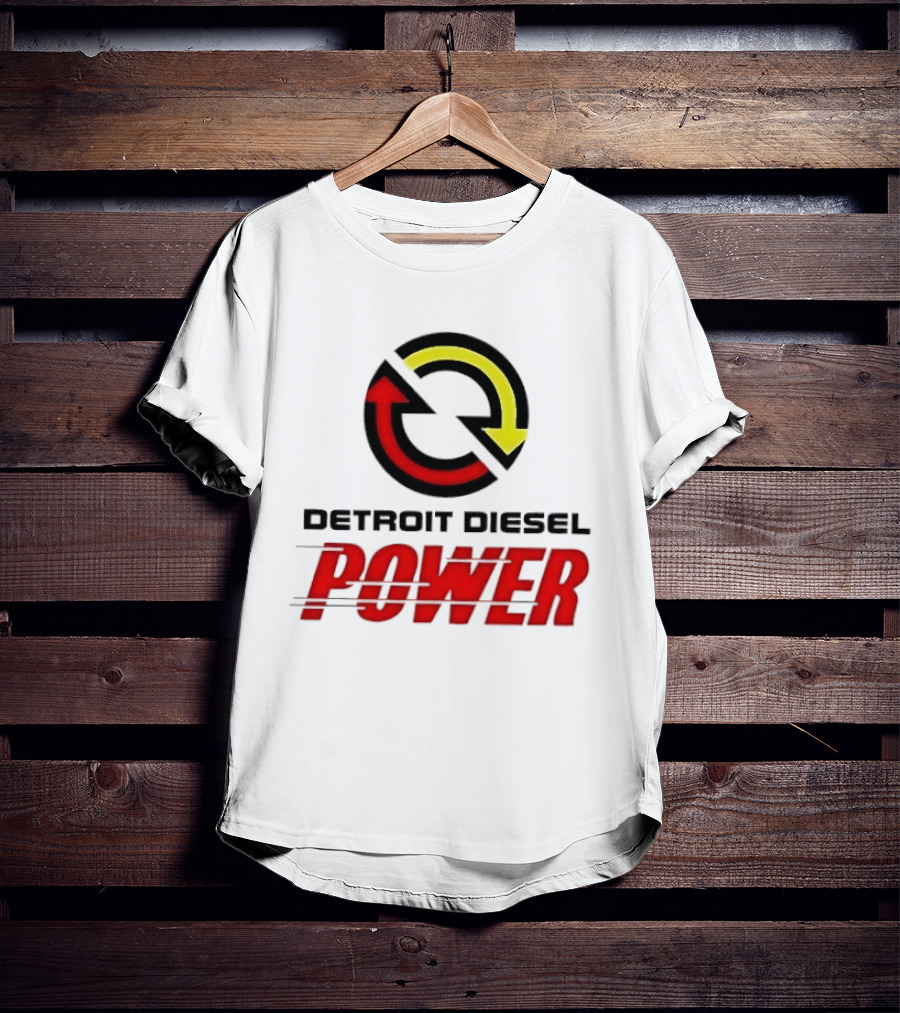 Detroit Diesel Heavy Duty Power Trucking Dynamic T-Shirt
