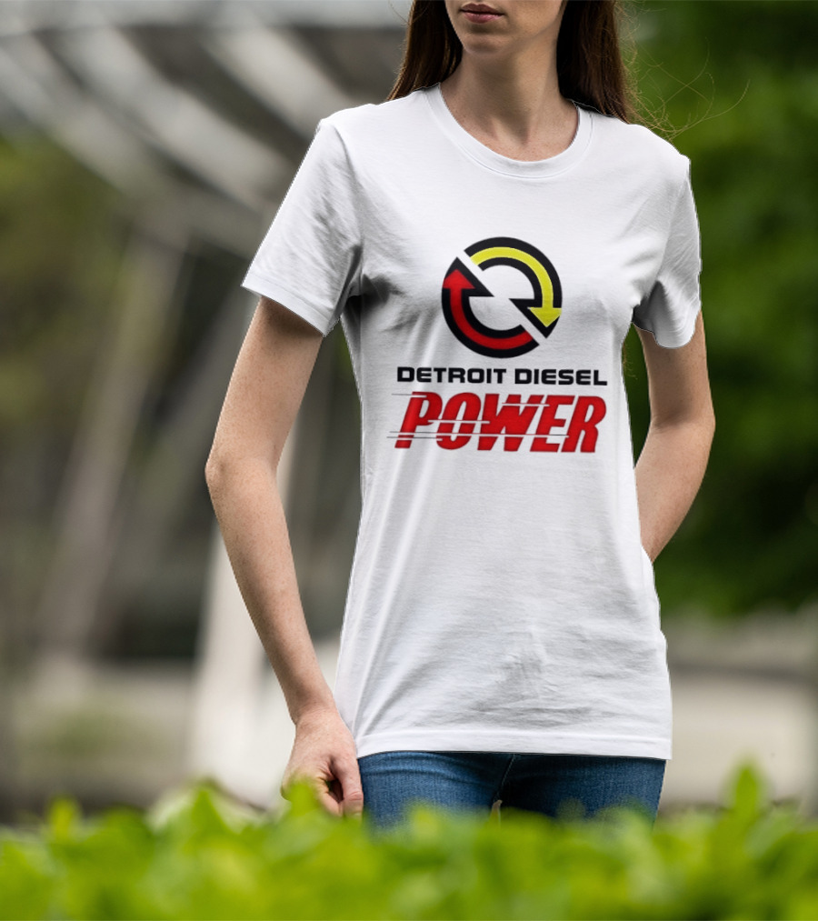 Detroit Diesel Heavy Duty Power Trucking Dynamic T-Shirt