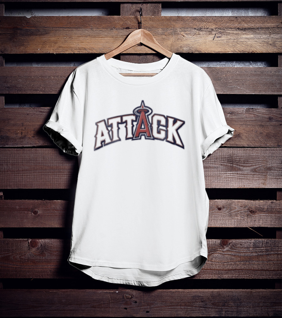 Los Angeles Angels Attack Baseball Team T-Shirt