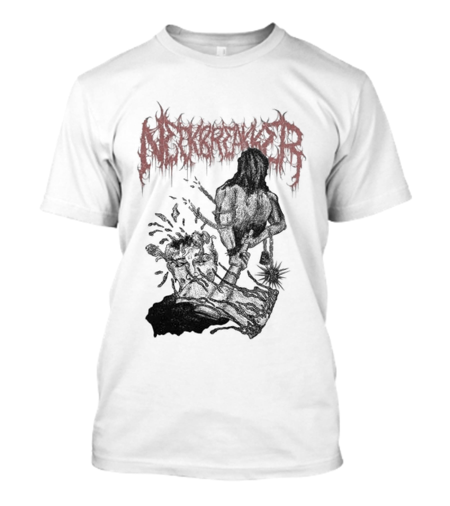 Neckbreakker Face Splitting Madness Longsleeve T-Shirt