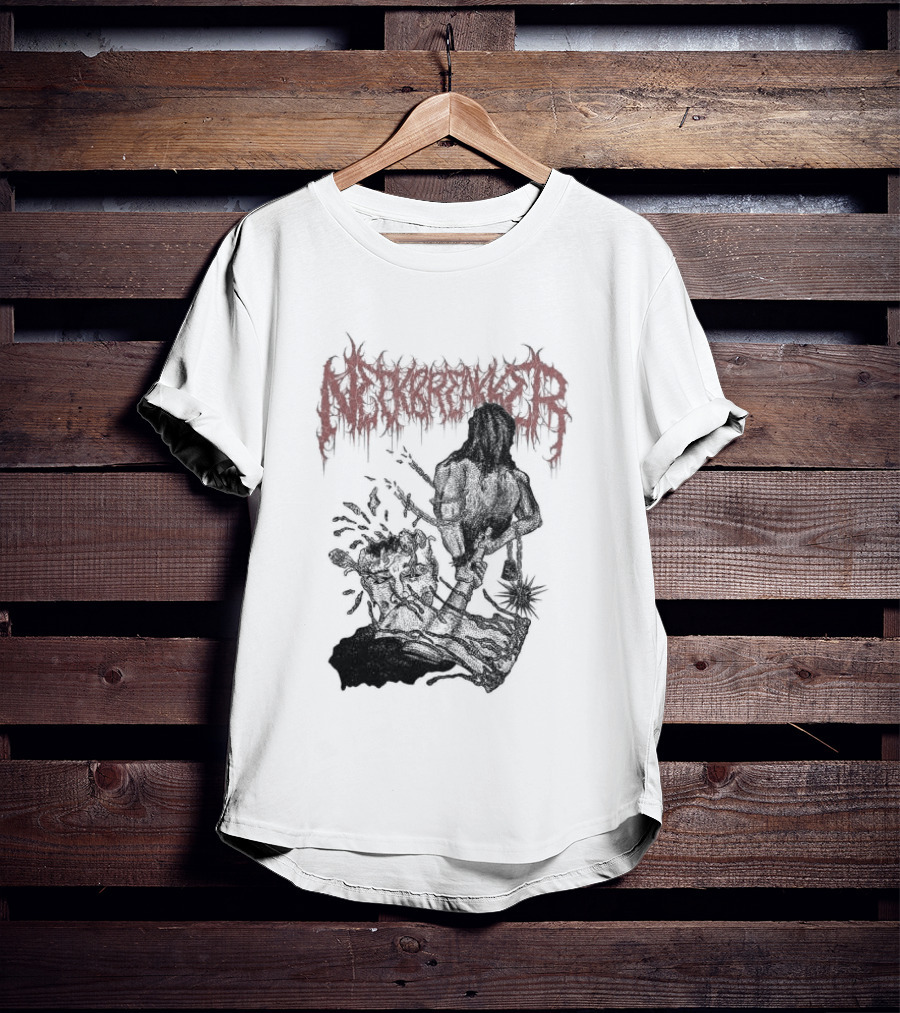 Neckbreakker Face Splitting Madness Longsleeve T-Shirt
