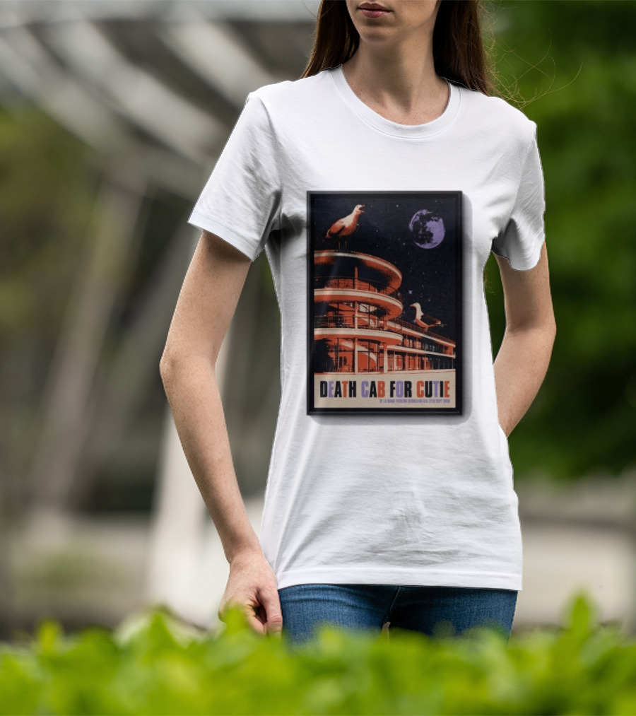 Death Cab For Cutie De La Warr Pavilion Bexhill UK September 2026 T-Shirt