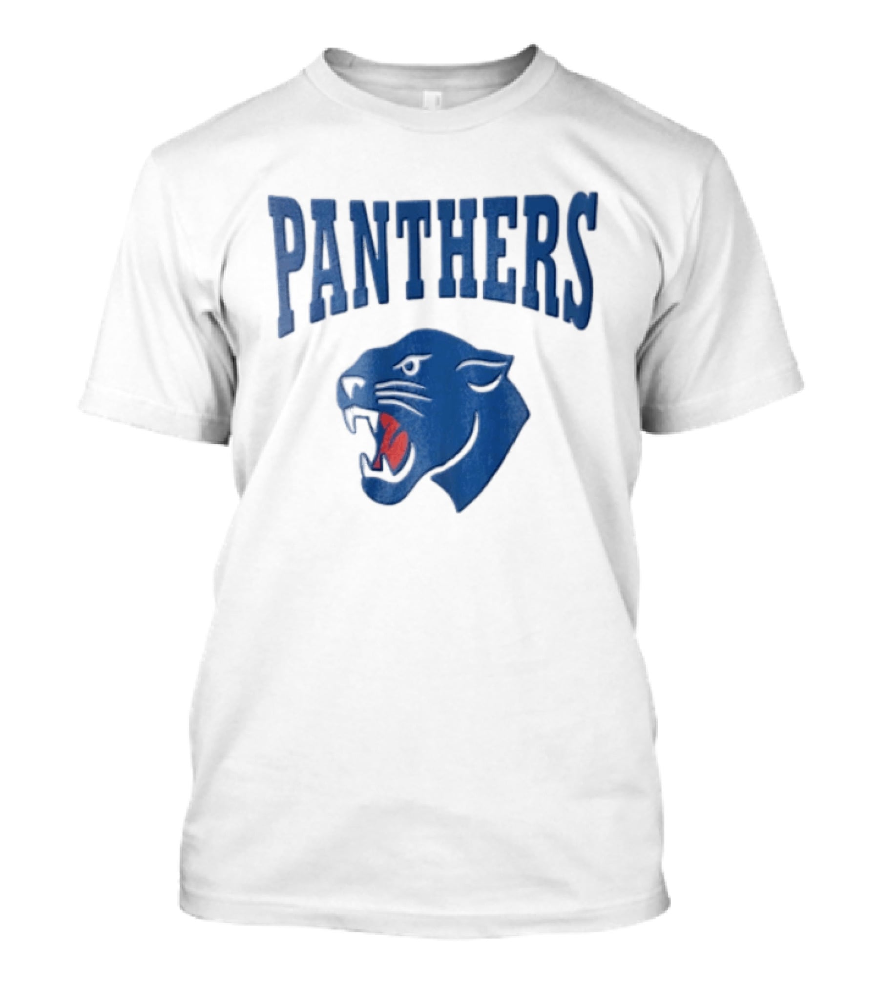 Panthers Blue Panther Head T-Shirt