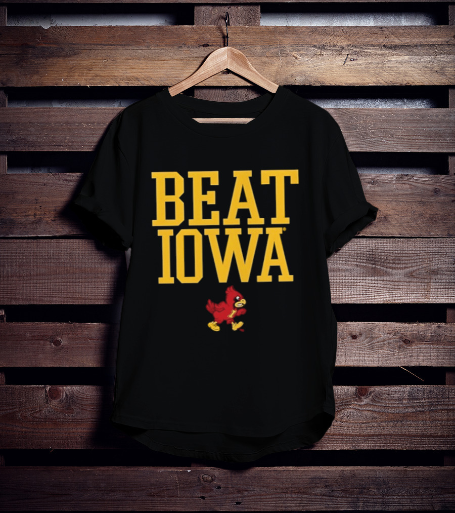 Beat Iowa Iowa State Cyclones Walking Cy NCAA 2026 T-Shirt
