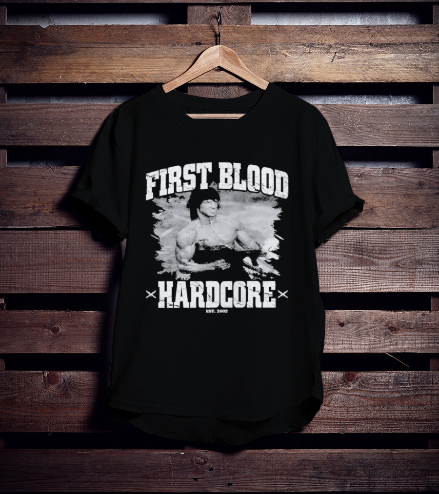 First Blood Hardcore Rambo T-Shirt