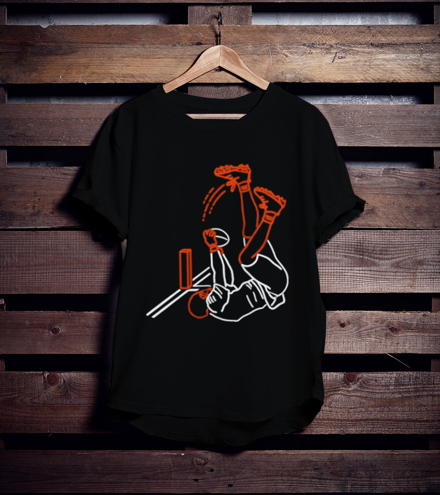 Cincinnati Bengals Head Under Heels Catch Higgins T-Shirt
