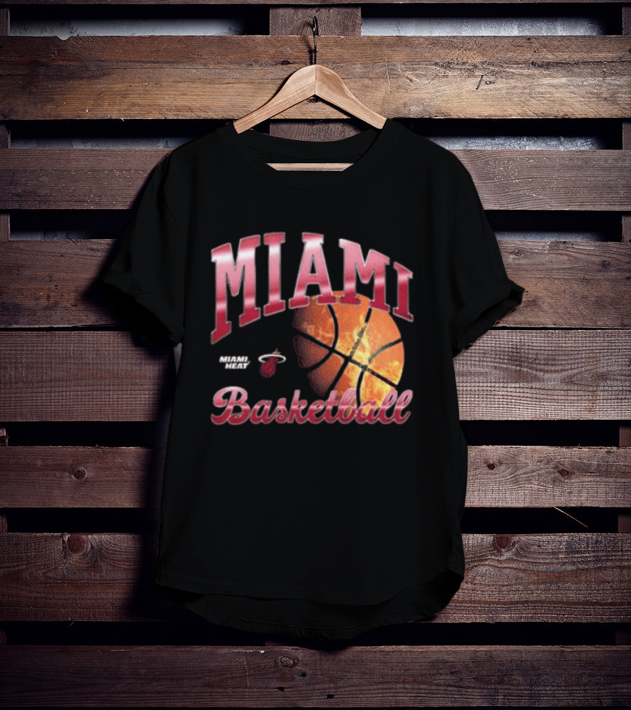 Miami Heat Basketball Court Culture X Hype & Vice Tank T-Shirt