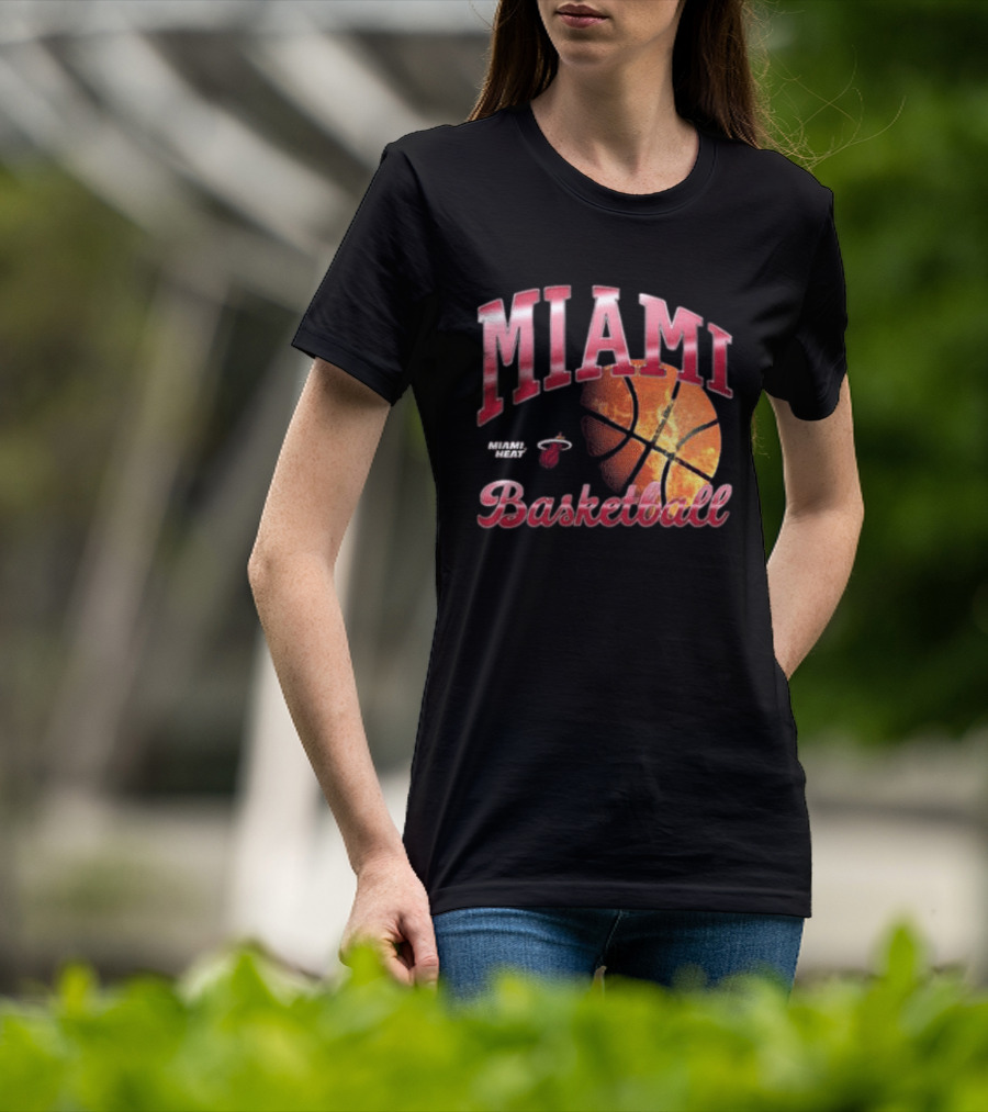 Miami Heat Basketball Court Culture X Hype & Vice Tank T-Shirt