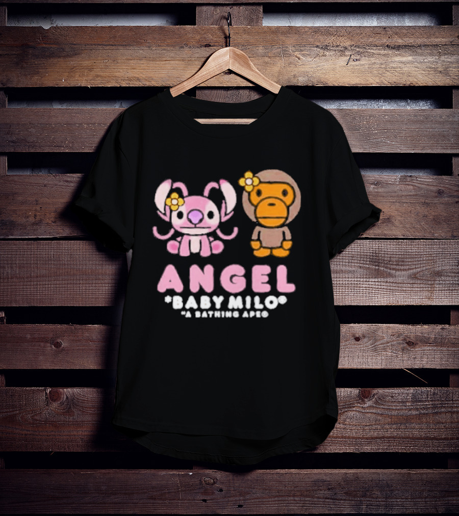 Angel Baby Milo A Bathing Ape Bape X Disney 2026 T-Shirt