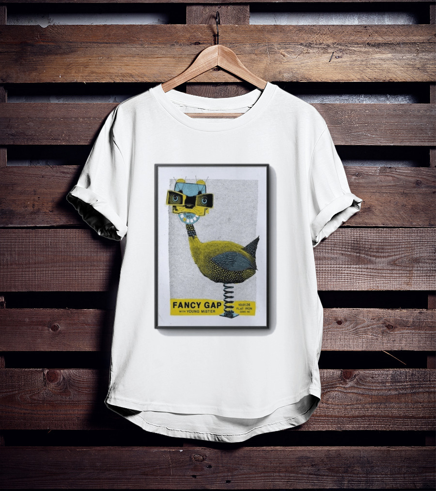FANCY GAP With Young Mister Flat Iron Greensboro NC October 1 2026 T-Shirt